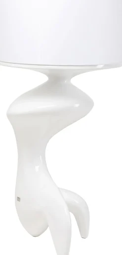 Lampa podłogowa Flow Figure biała 157cm