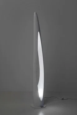 Lampa podłogowa Flow Flame biała 132cm