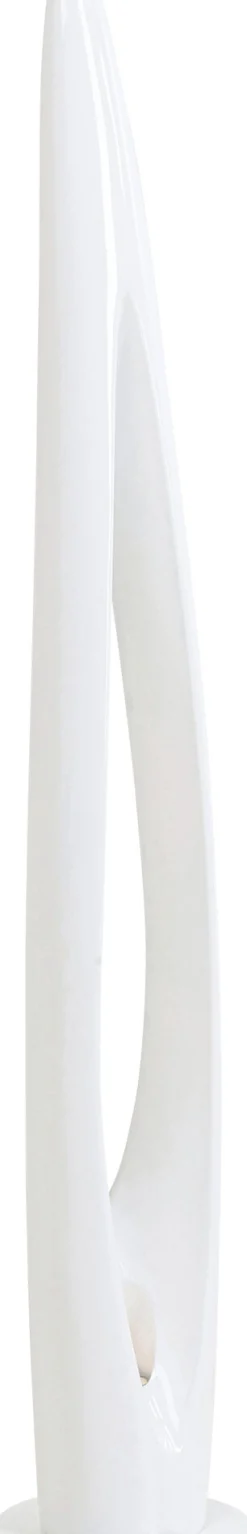 Lampa podłogowa Flow Flame biała 132cm