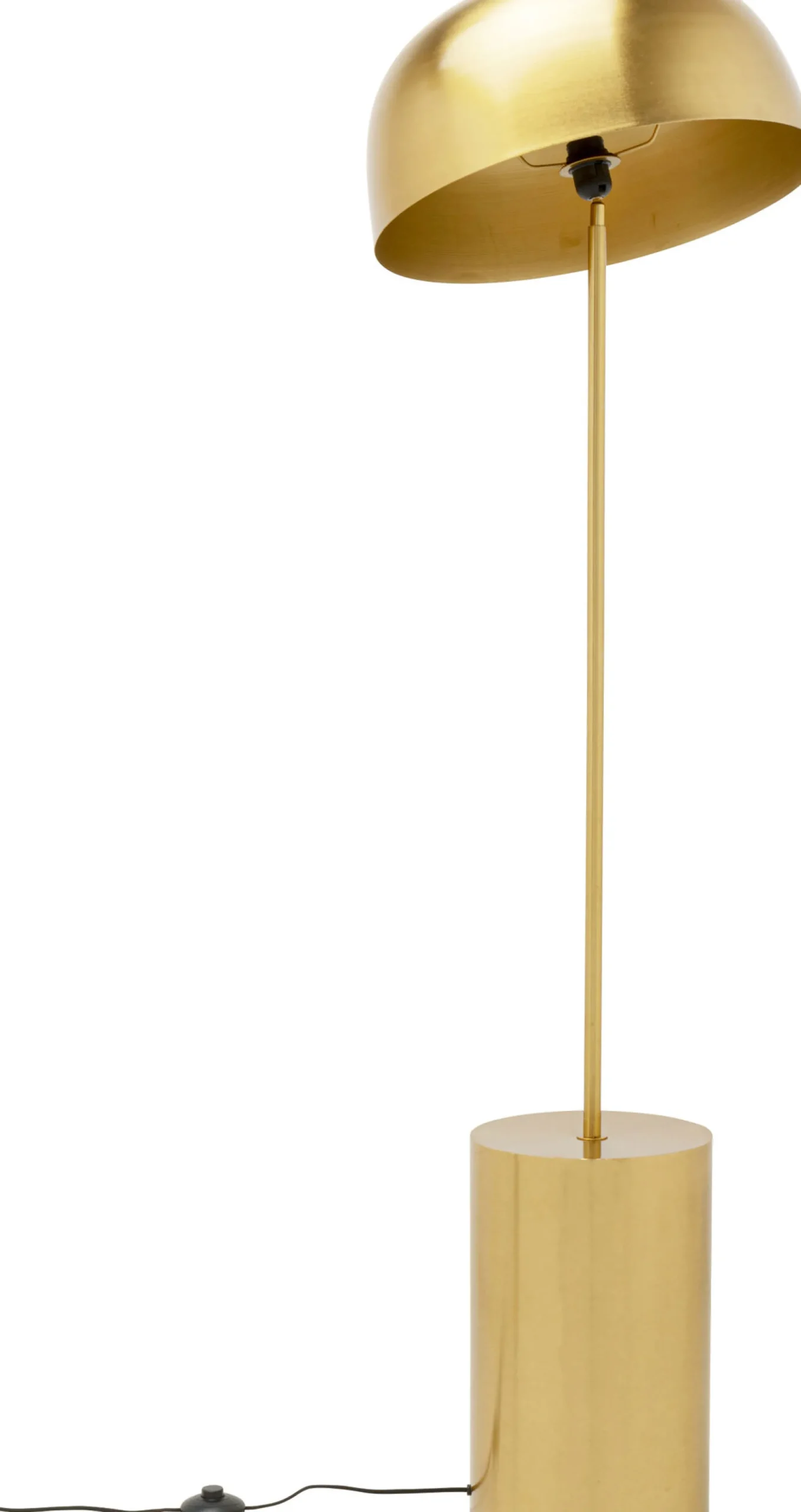 Lampa podłogowa Loungy złota 160cm