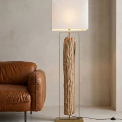 Lampa podłogowa Nature Stem Gold 165cm
