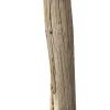 Lampa podłogowa Nature Straight 52x171 cm czarno-drewniana