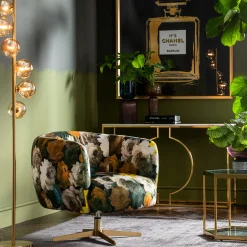 Lampa podłogowa Scal Balls 28x160 cm mosiężna