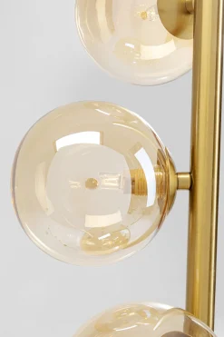 Lampa podłogowa Scal Balls 28x160 cm mosiężna