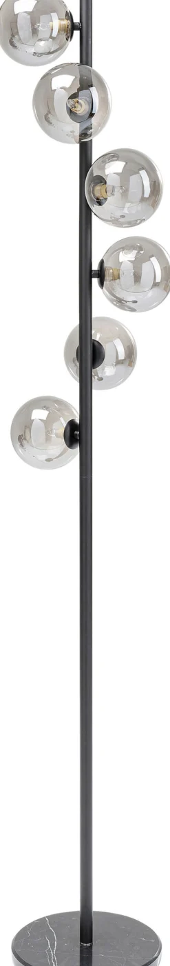 Lampa podłogowa Scal Balls 28x160 cm czarna