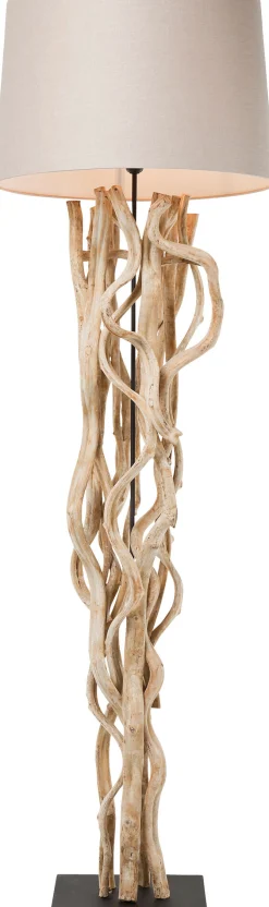 Lampa podłogowa Scultra 55x158 cm naturalna