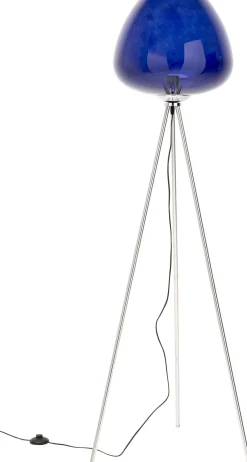 Lampa podłogowa Sphere nocny niebieski 146cm