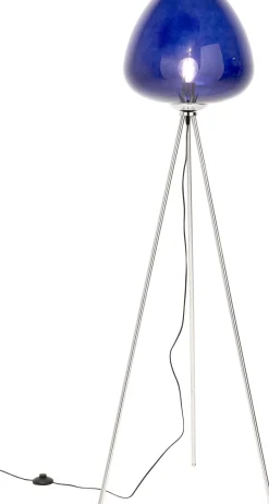 Lampa podłogowa Sphere nocny niebieski 146cm