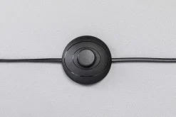 Lampa podłogowa złoty królik z białym abażurem 150 cm