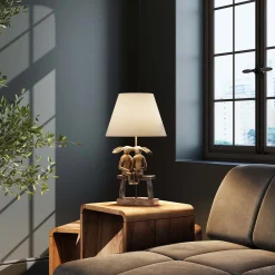 Lampa stołowa Animal Bunny Love Ø31x53 cm