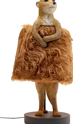 Lampa stołowa Animal Meerkat Fur 50cm