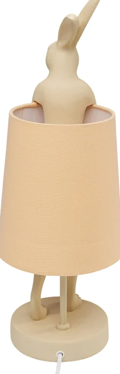 Lampa stołowa Animal Rabbit peach 50cm