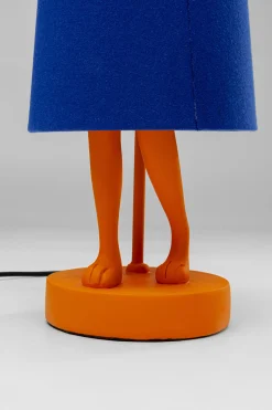 Lampa stołowa Animal Rabbit pomarańczowo-niebieska 50cm