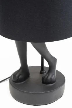 Lampa stołowa Animal Rabbit 23x68 cm czarna