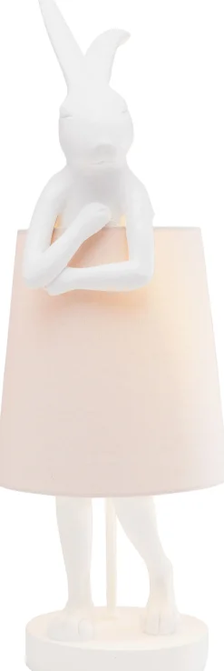 Lampa stołowa Animal Rabbit 27x68 cm biała