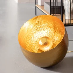 Lampa stołowa Apollon 36x26 cm złota