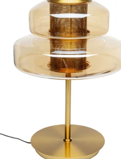 Lampa stołowa Arcadia bursztynowa 51cm