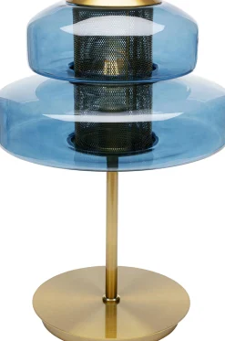 Lampa stołowa Arcadia niebieska 51cm