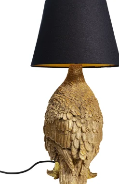Lampa stołowa Duck 35x58 cm złota