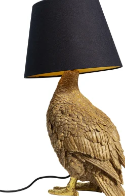 Lampa stołowa Duck 35x58 cm złota