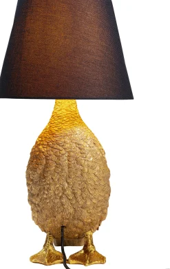 Lampa stołowa Duck 35x58 cm złota