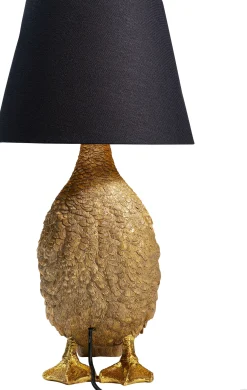 Lampa stołowa Duck 35x58 cm złota