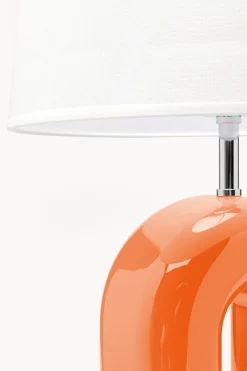 Lampa stołowa Eliano 53 cm niebieska