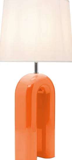 Lampa stołowa Eliano 53 cm niebieska