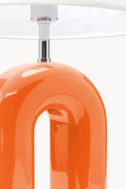 Lampa stołowa Eliano 53 cm niebieska
