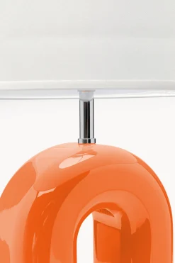 Lampa stołowa Eliano 53 cm niebieska