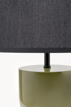 Lampa stołowa Eliano 53 cm zielona