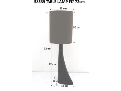 Lampa stołowa Fly 72cm