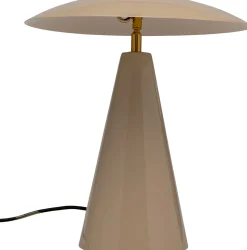 Lampa stołowa Fungo Flat kremowa 33cm