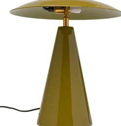 Lampa stołowa Fungo Flat zielona 33cm
