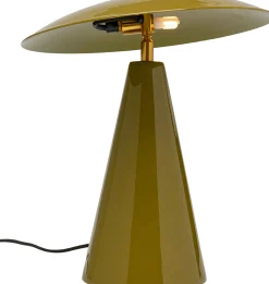 Lampa stołowa Fungo Flat zielona 33cm