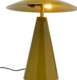 Lampa stołowa Fungo Flat zielona 33cm