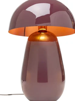 Lampa stołowa Fungo śliwkowa 44cm