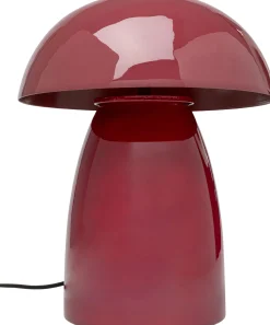 Lampa stołowa Fungo malinowa 37cm