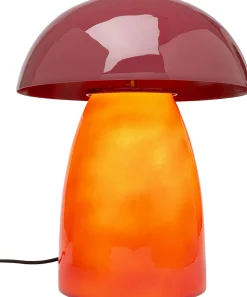Lampa stołowa Fungo malinowa 37cm