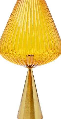 Lampa stołowa Genie pomarańczowa 66cm