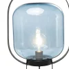 Lampa stołowa Jupiter 35x54 cm niebiesko-czarna