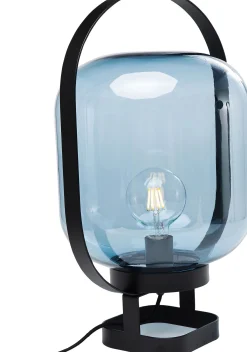 Lampa stołowa Jupiter 35x54 cm niebiesko-czarna