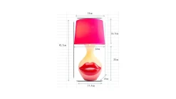 Lampa stołowa Labbra 43cm