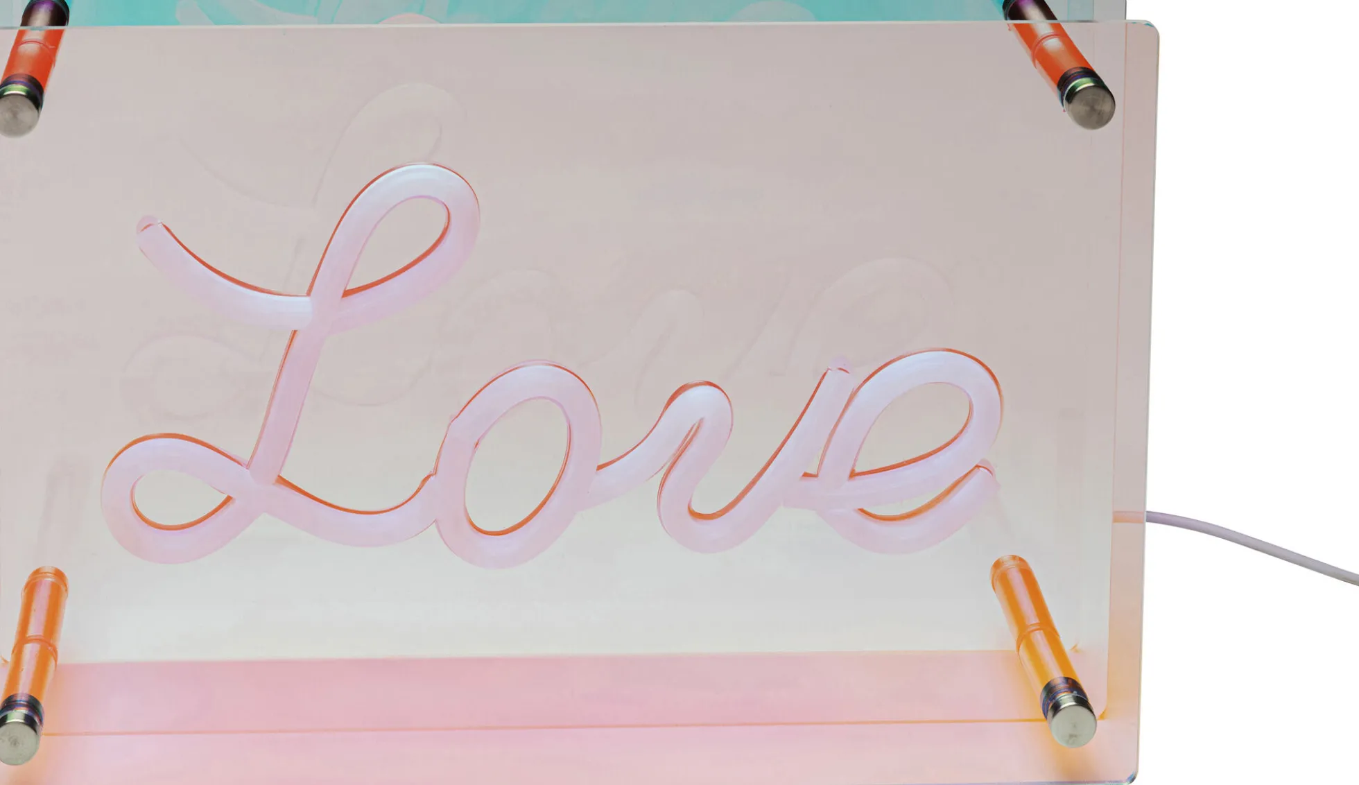 Lampa Stołowa LED Font LOVE