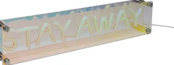 Lampa Stołowa LED Font STAY AWAY