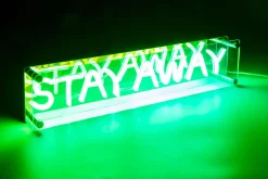 Lampa Stołowa LED Font STAY AWAY