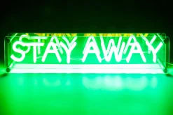 Lampa Stołowa LED Font STAY AWAY