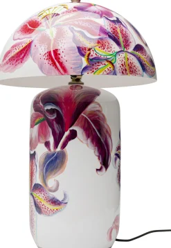 Lampa Stołowa Lillies Różowa