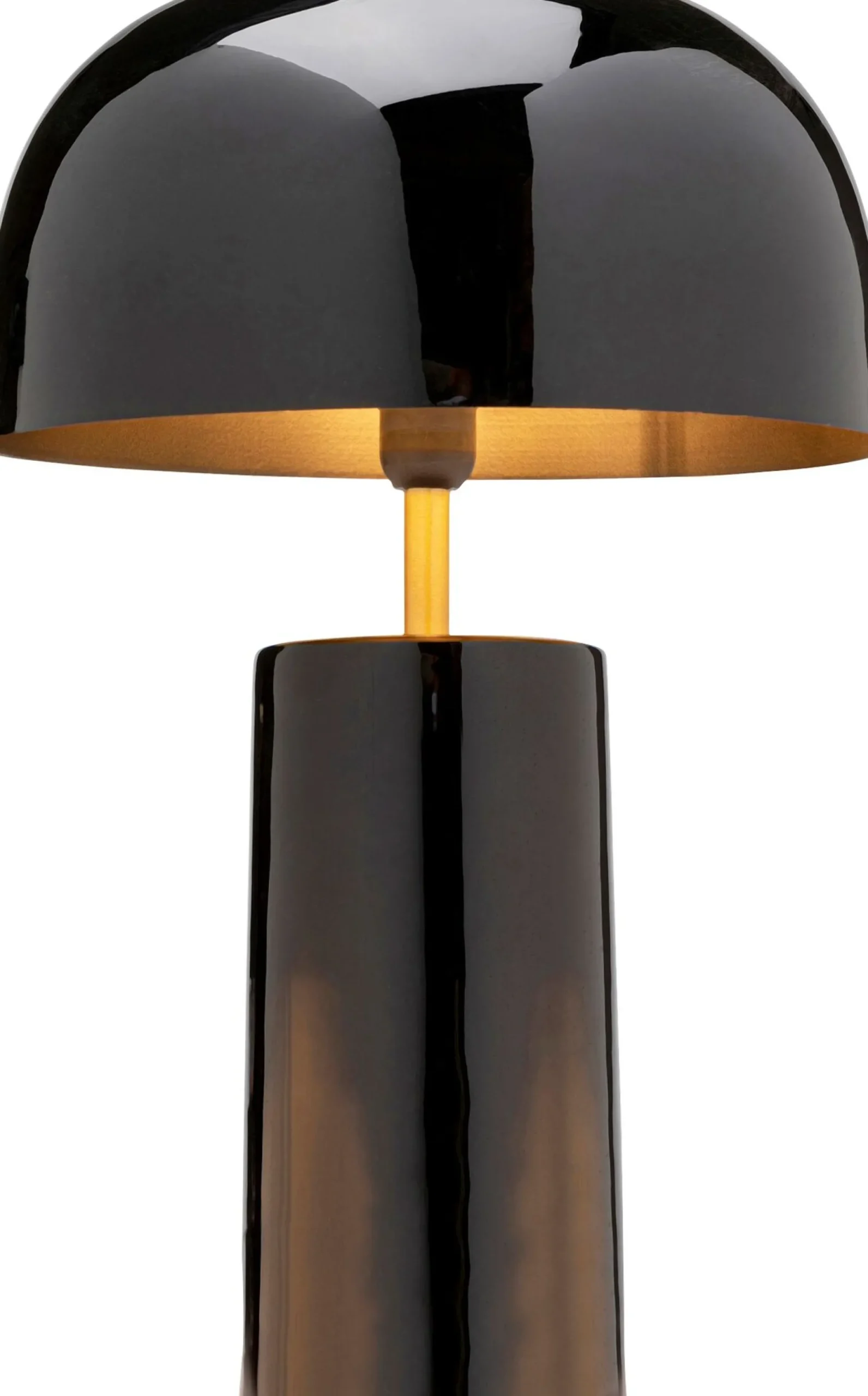 Lampa stołowa Loungy Ø25x38 cm czarna