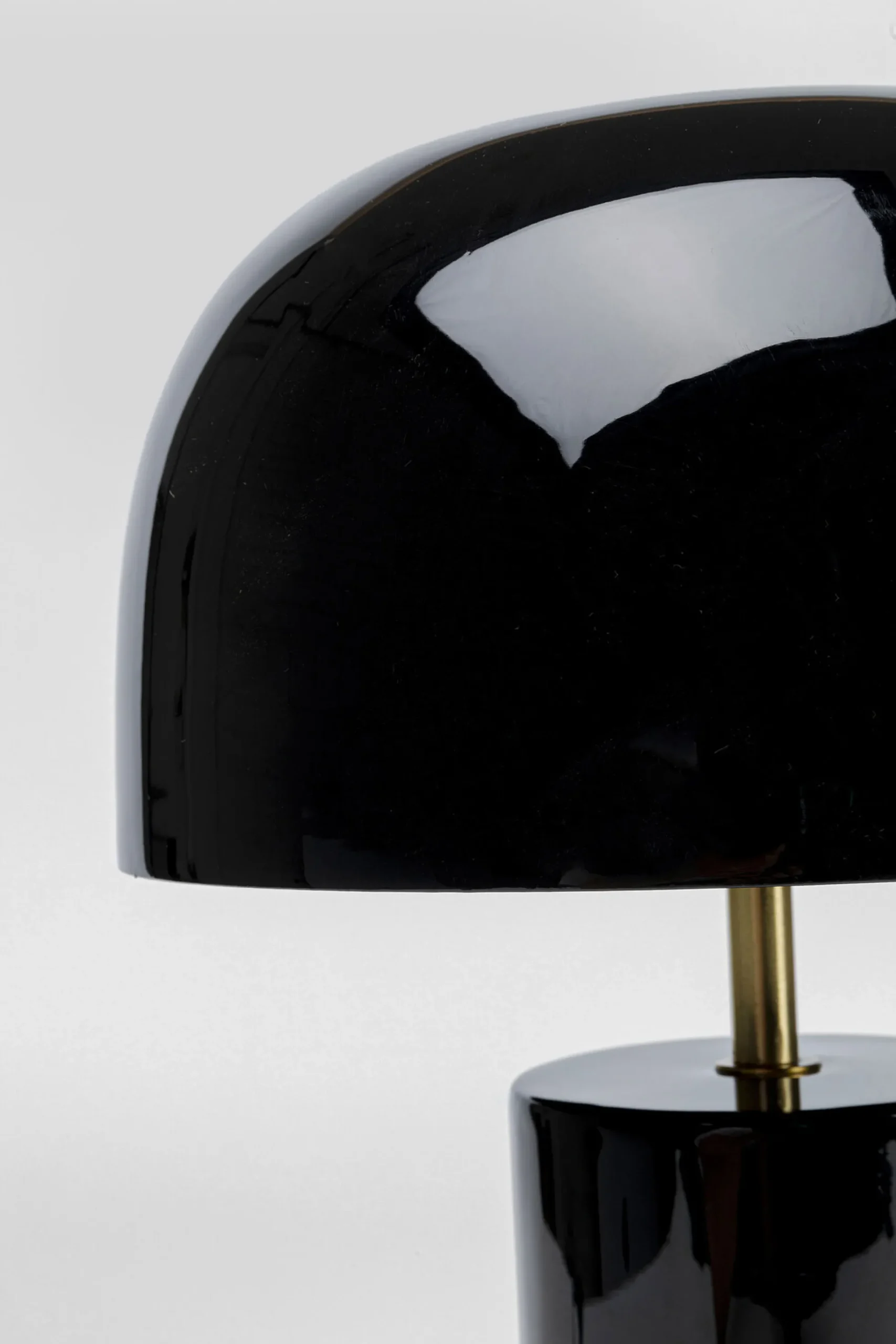 Lampa stołowa Loungy Ø25x38 cm czarna